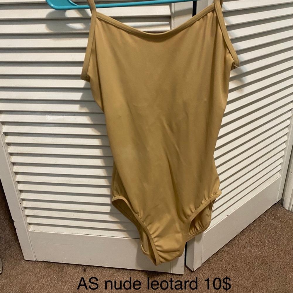 Adult Small Nude leotard used once